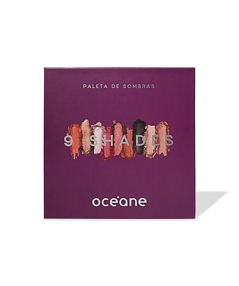 paleta de sombras 9 shades océane