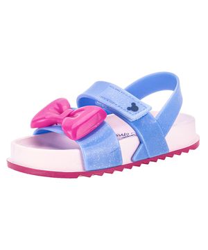 Sandália Infantil Disney Minnie Pop Model Grendene Kids 23104 AZUL/ROSA