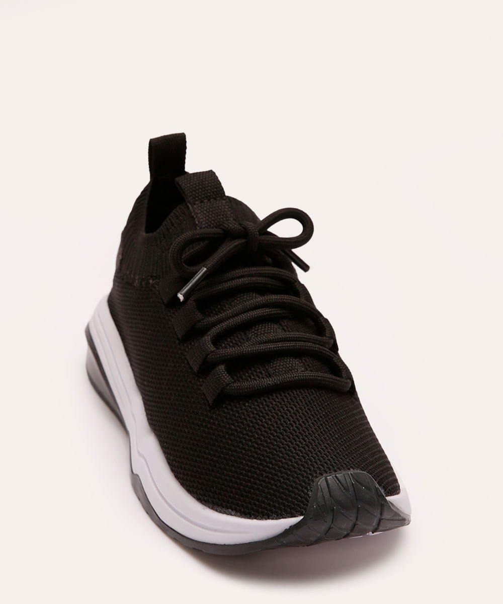 tênis esportivo infantil preto