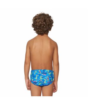 Sunga Slip Infantil Dinossauro