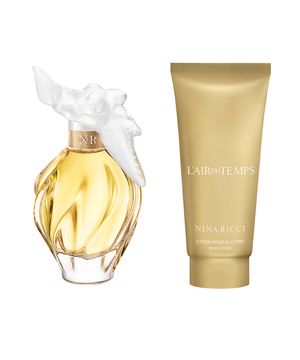 kit l'air du temps nina ricci eau de toilette 50ml e creme corporal 75ml