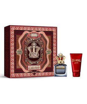 kit scandal jean paul gaultier eau de toilette for him 50ml e gel de banho 75ml