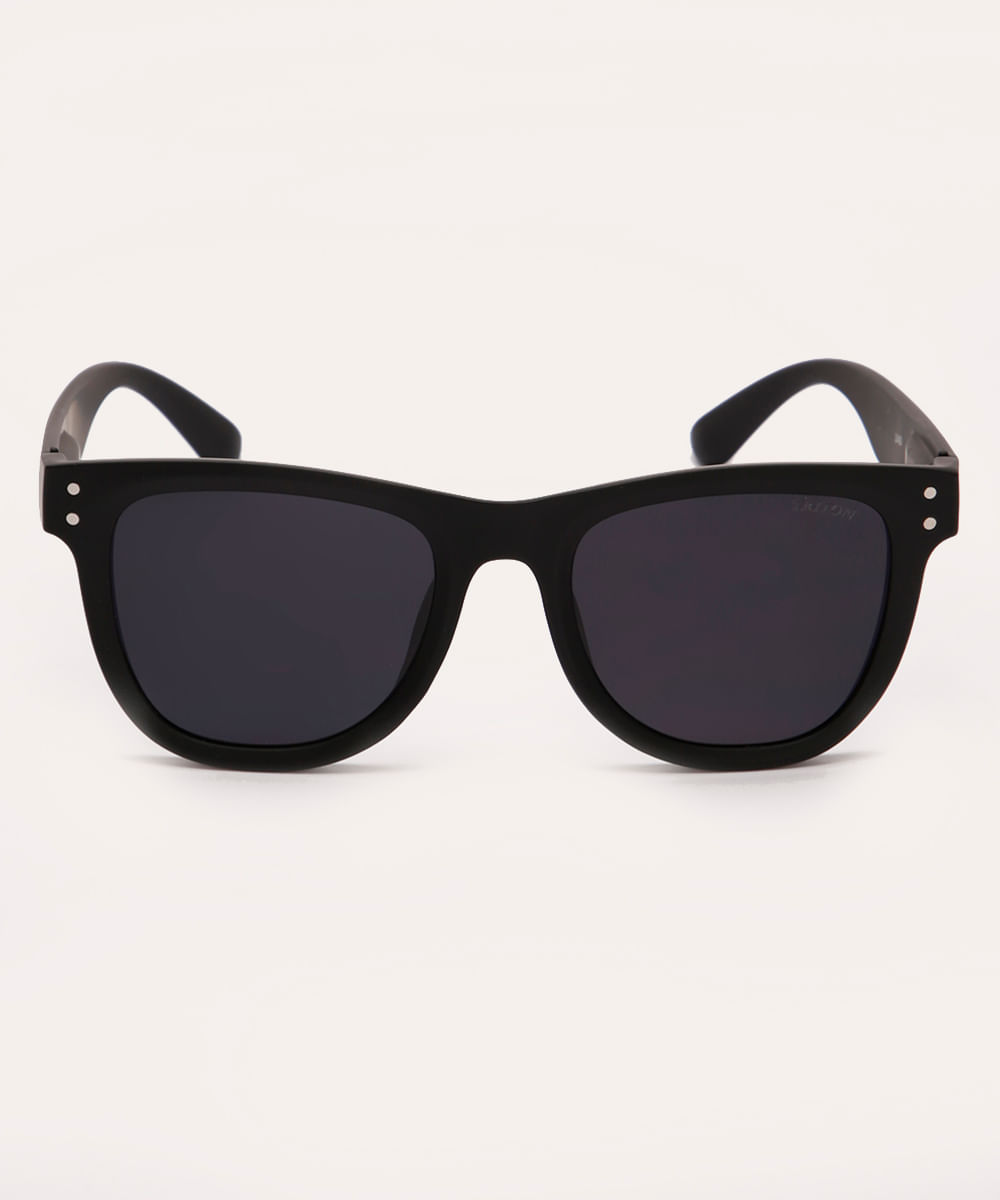 óculos de sol oval inverse triton preto