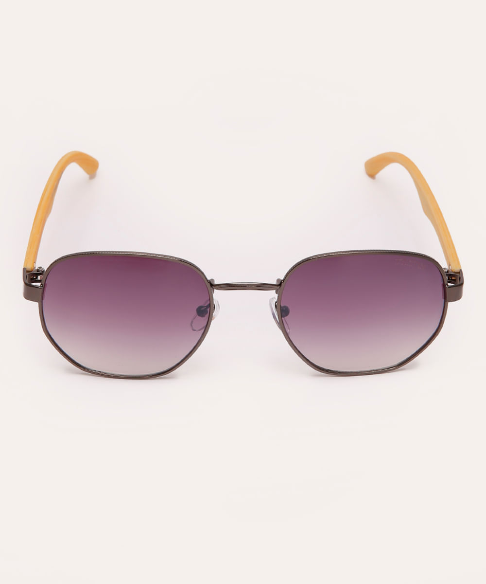 óculos de sol oval triton preto