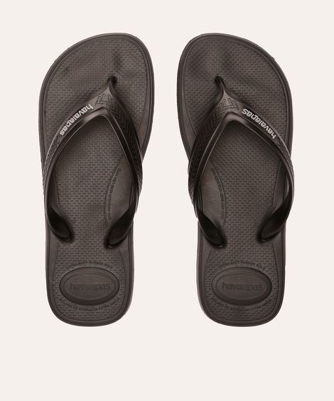chinelo top max comfort havaianas preto