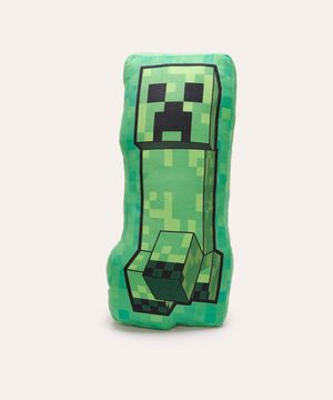 almofada creeper minecraft verde