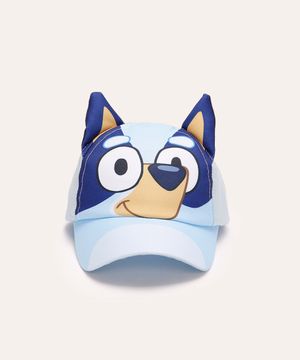 boné infantil com orelhas bluey azul