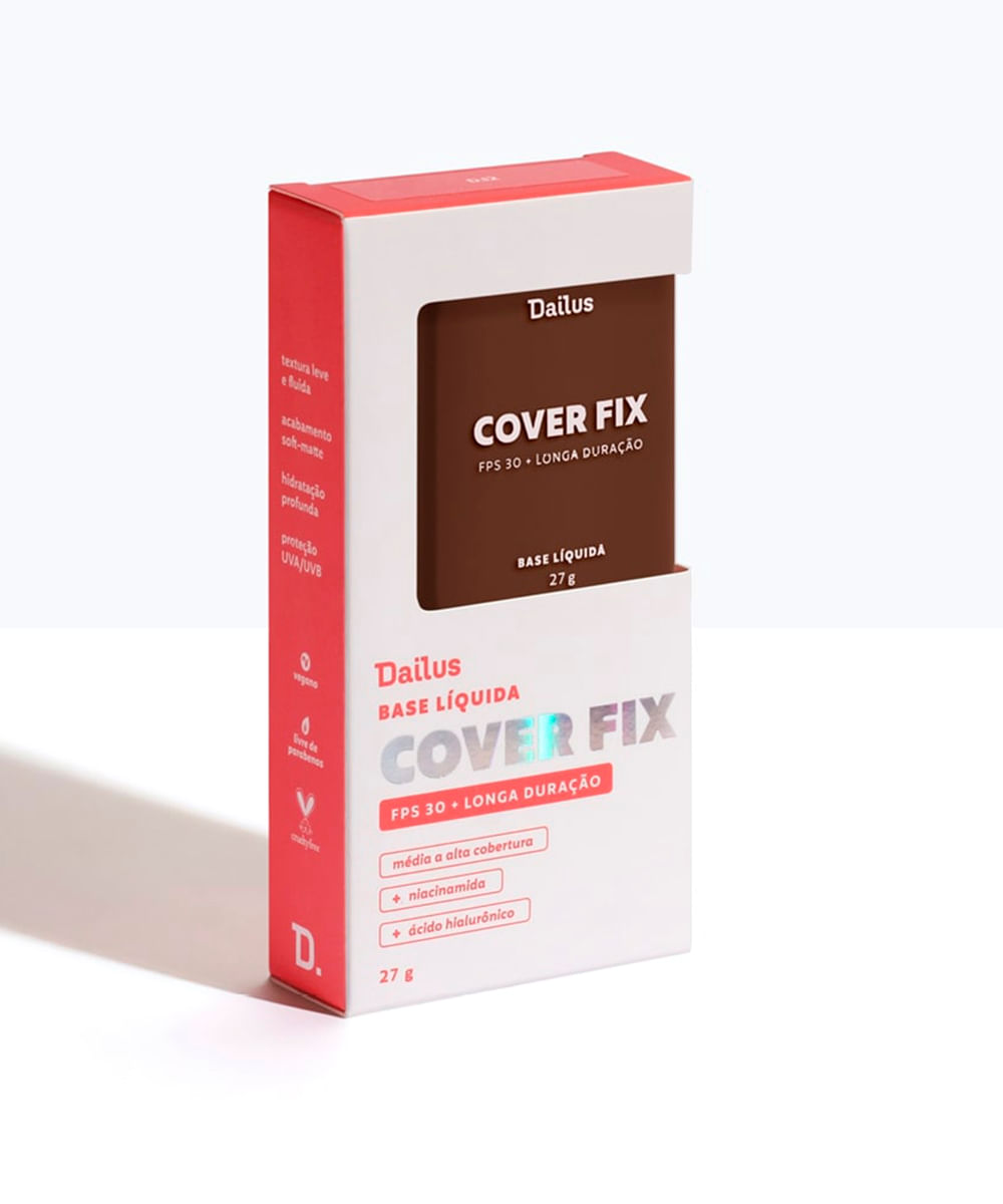 base líquida dailus cover fix d12