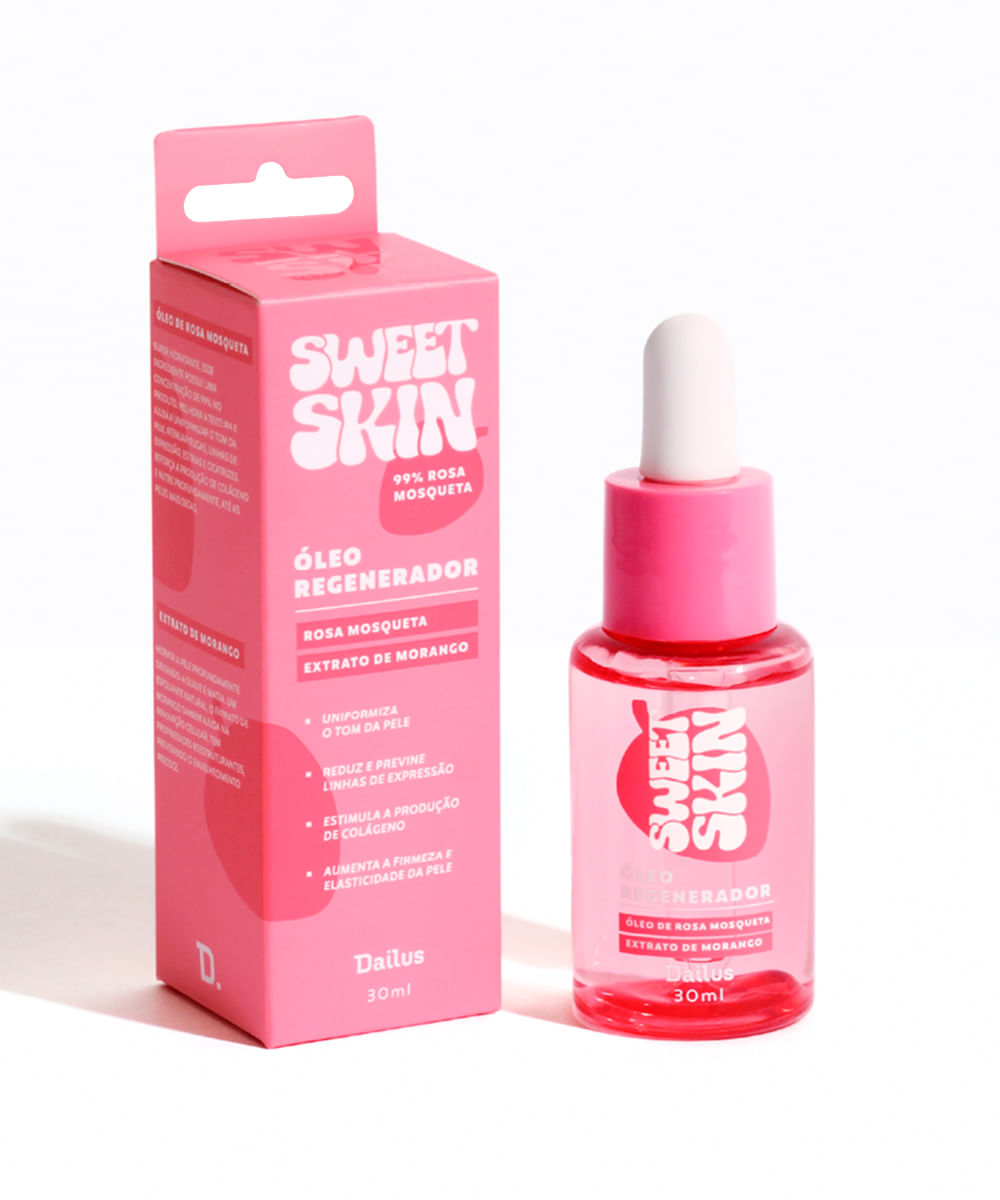 óleo regenerador dailus rosa mosqueta sweet skin