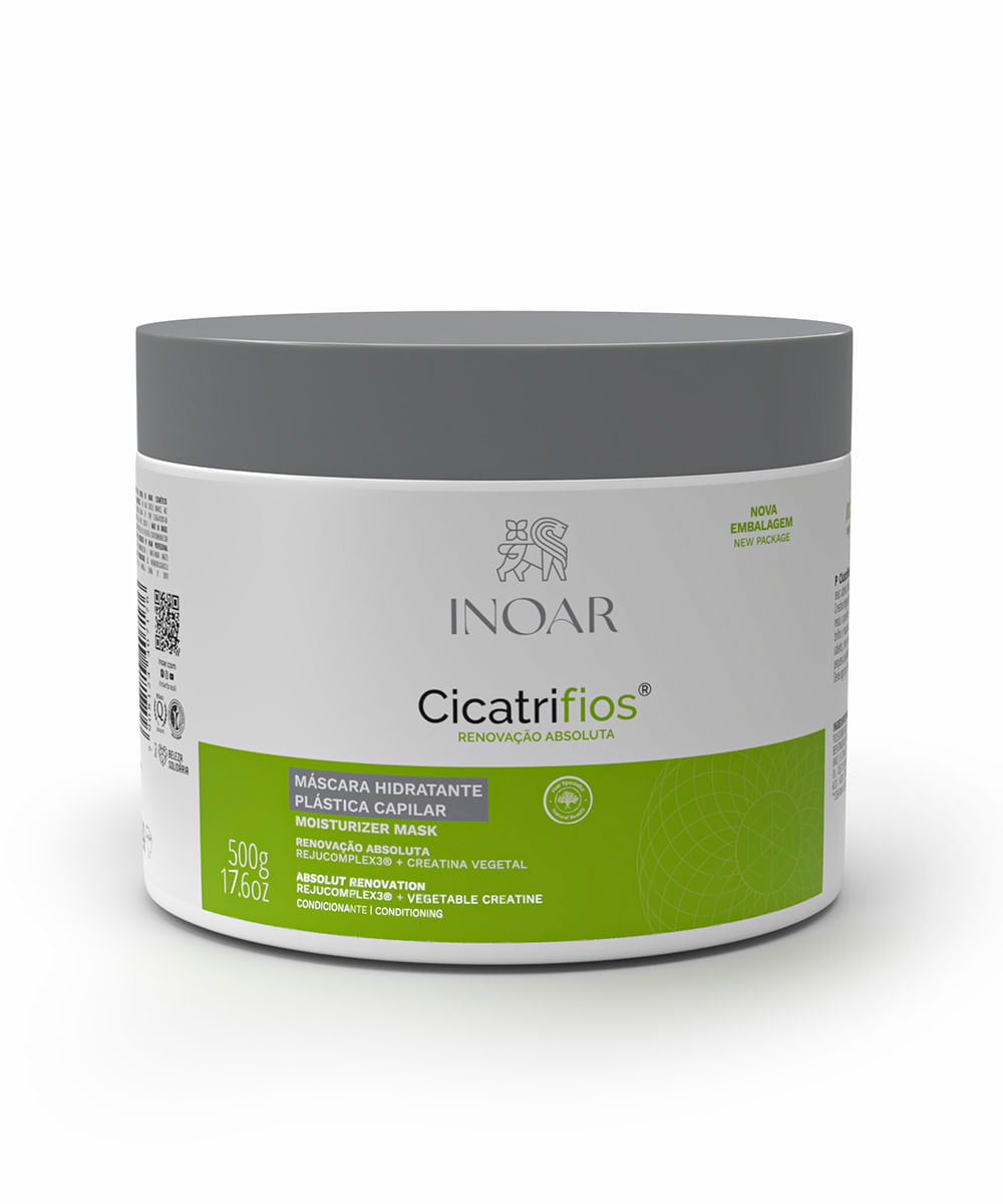 máscara inoar cicatrifios 500gr