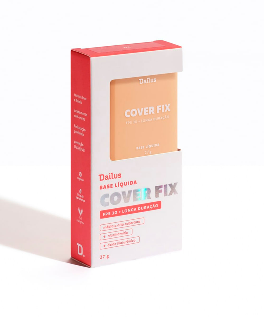 base líquida dailus cover fix d4