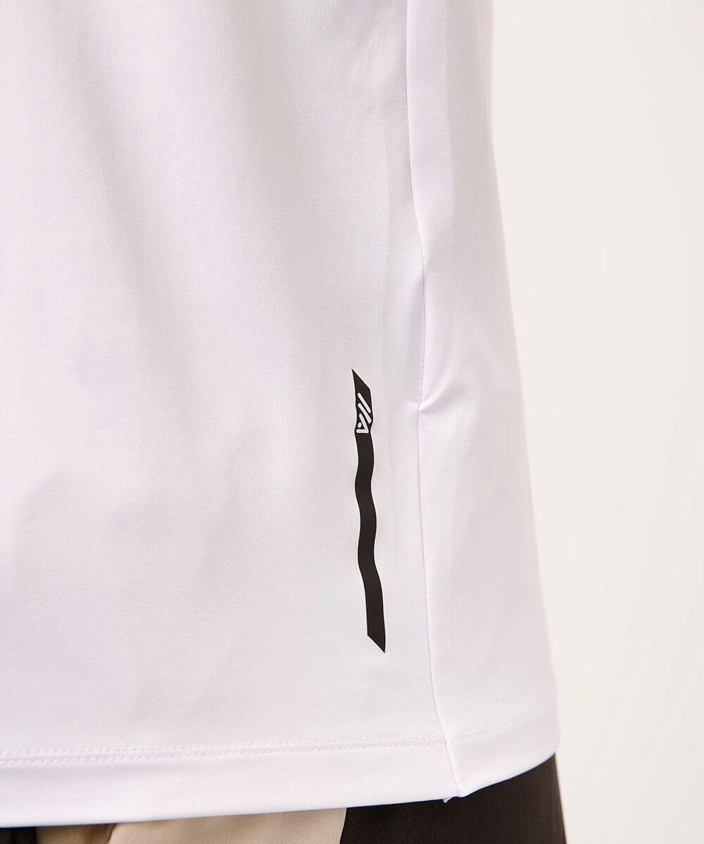 camiseta slim manga curta branca