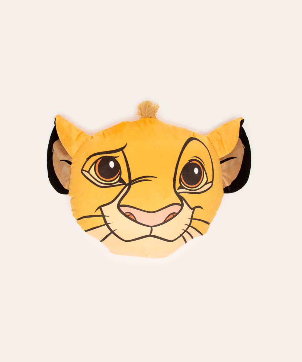 almofada simba amarela