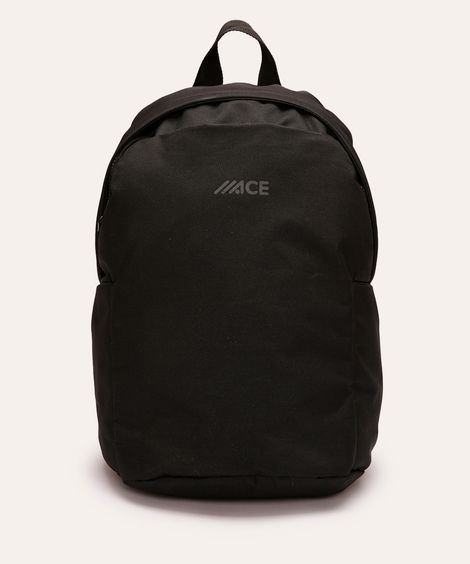mochila bolsos laterais preto