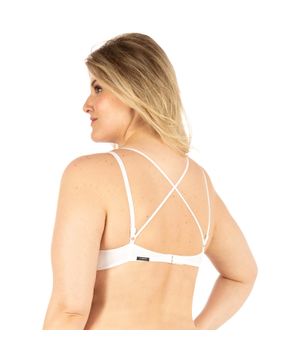 Sutiã Strappy Estruturado Branco