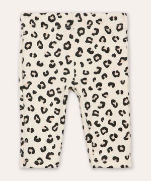 calça legging infantil animal print colorido