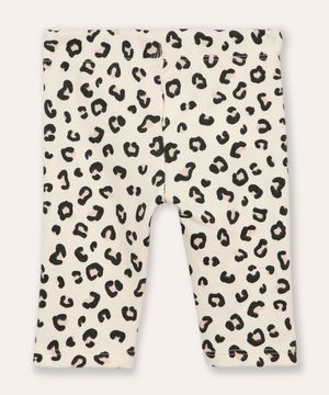 calça legging infantil animal print colorido