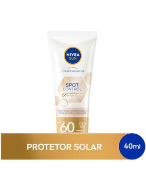 Protetor Solar Facial Fluido NIVEA Sun - Spot Control Luminous 630 FPS60