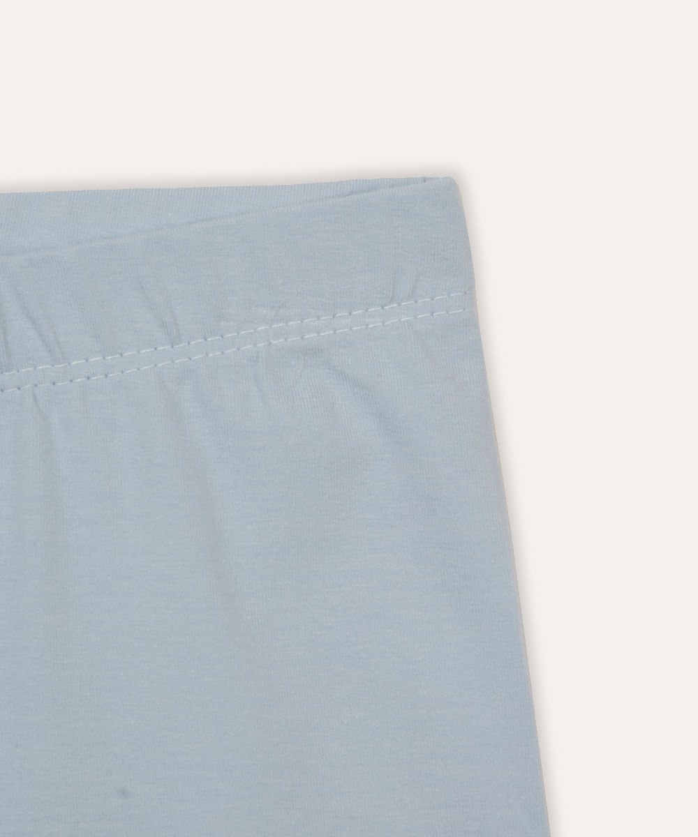 conjunto infantil curto stitch off white