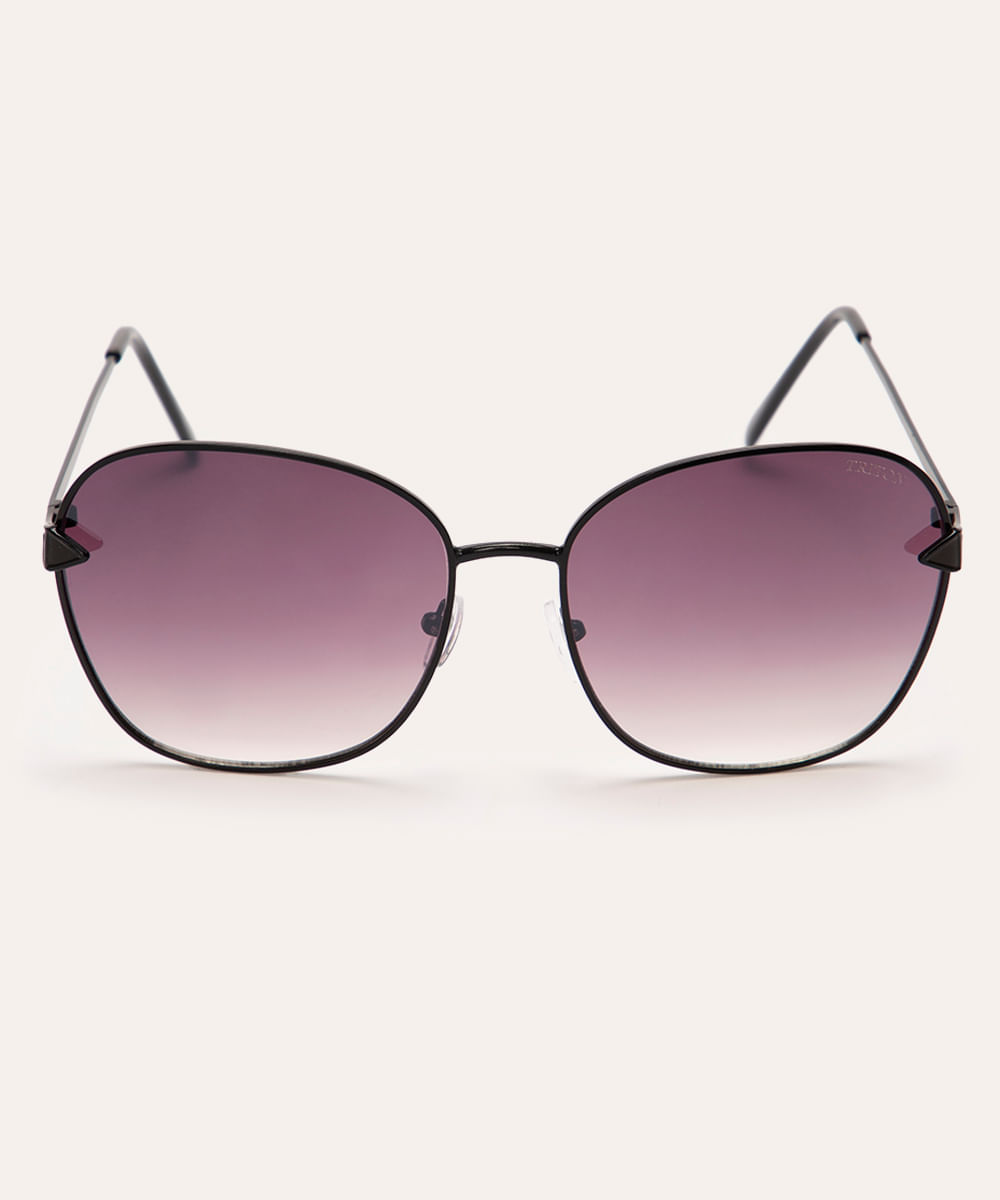 óculos de sol oval triton preto