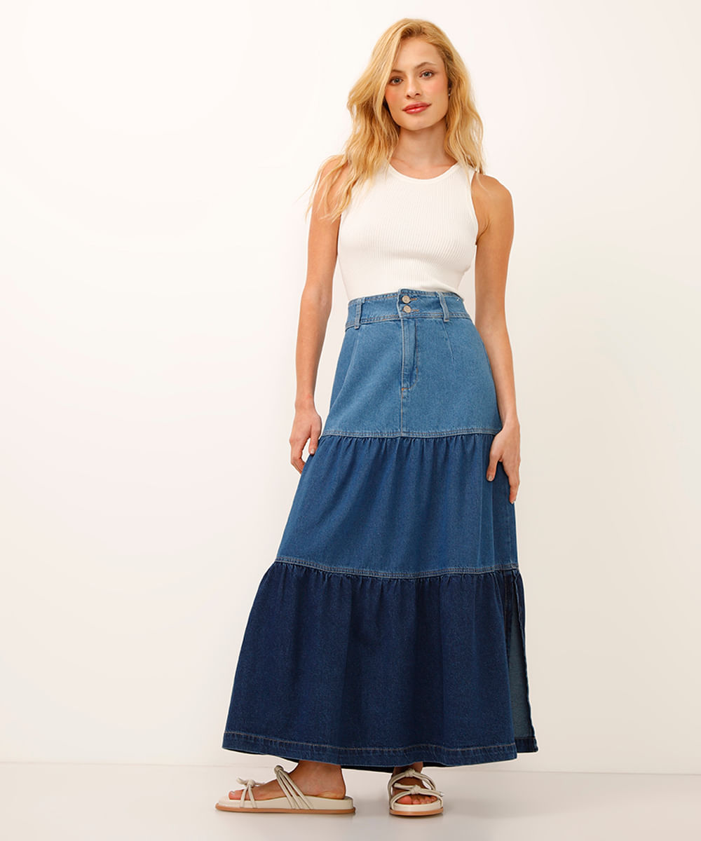 cropped de tricot canelado off white