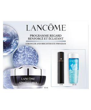 Kit Facial Lancôme - Creme 15ml + Máscara de Cílios 2ml + Removedor De Maquiagem 30ml