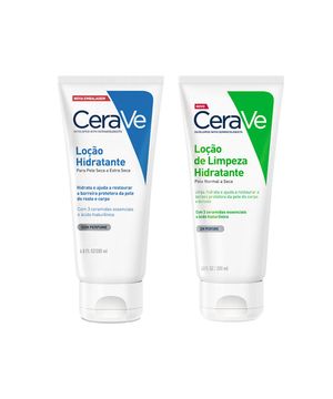 Kit Cerave Corporal - Loção Hidratante 200ml + Loção Hidratante 200ml