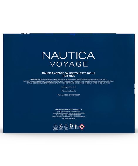 kit náutica voyage edt 100ml