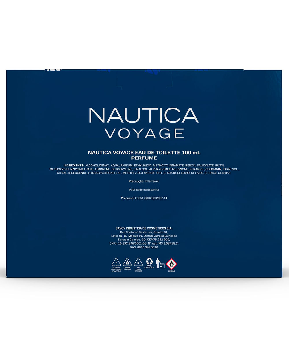 kit náutica voyage edt 100ml