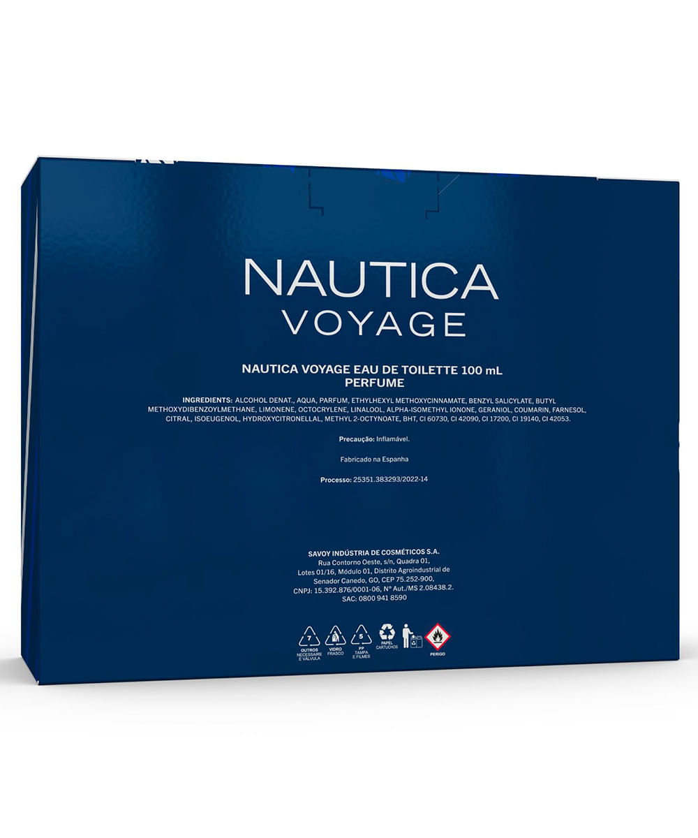 kit náutica voyage edt 100ml