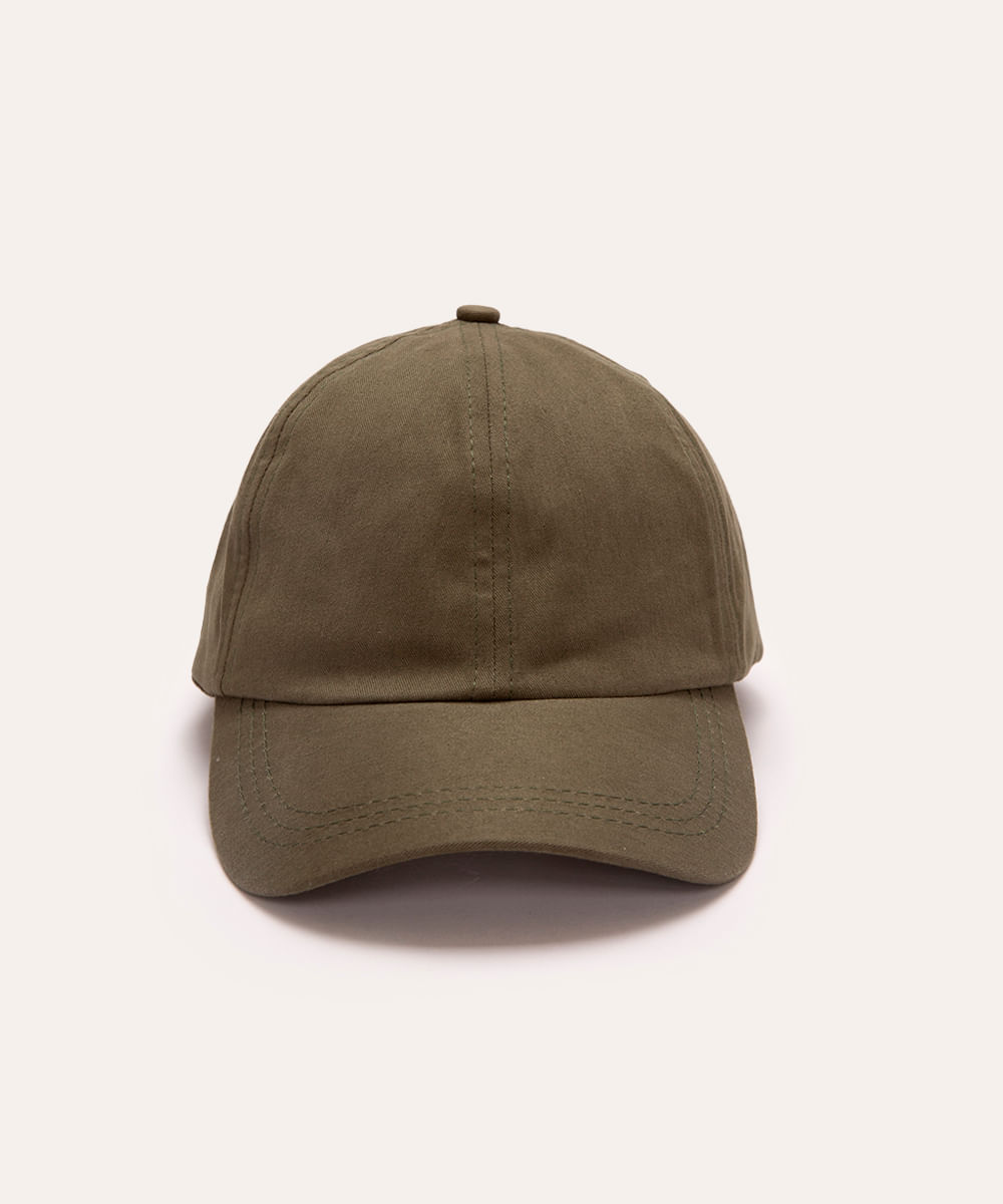 boné aba curva maleável verde