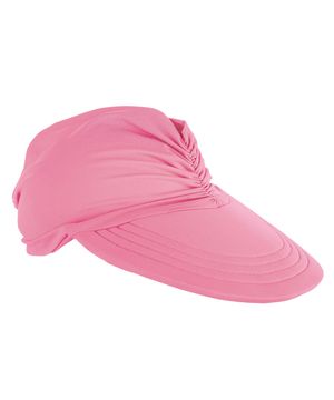 Viseira Turbante Infantil Rosa Everly