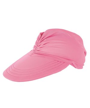 Viseira Turbante Infantil Rosa Everly