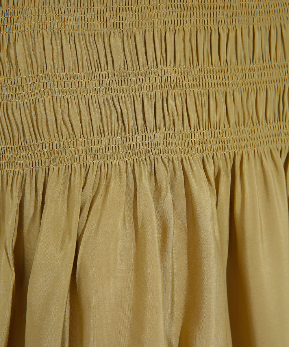 vestido longo de viscose com lastex mindset verde