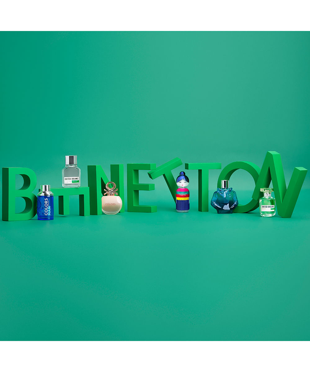 kit masculino tribe benetton eau de toilette 90ml e desodorante 150ml