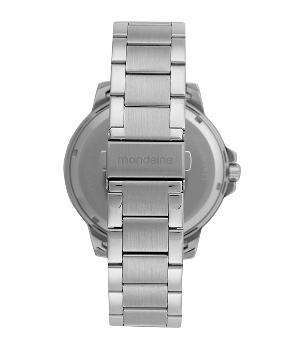 relógio mondaine analógico 99701g0mvne1k prateado