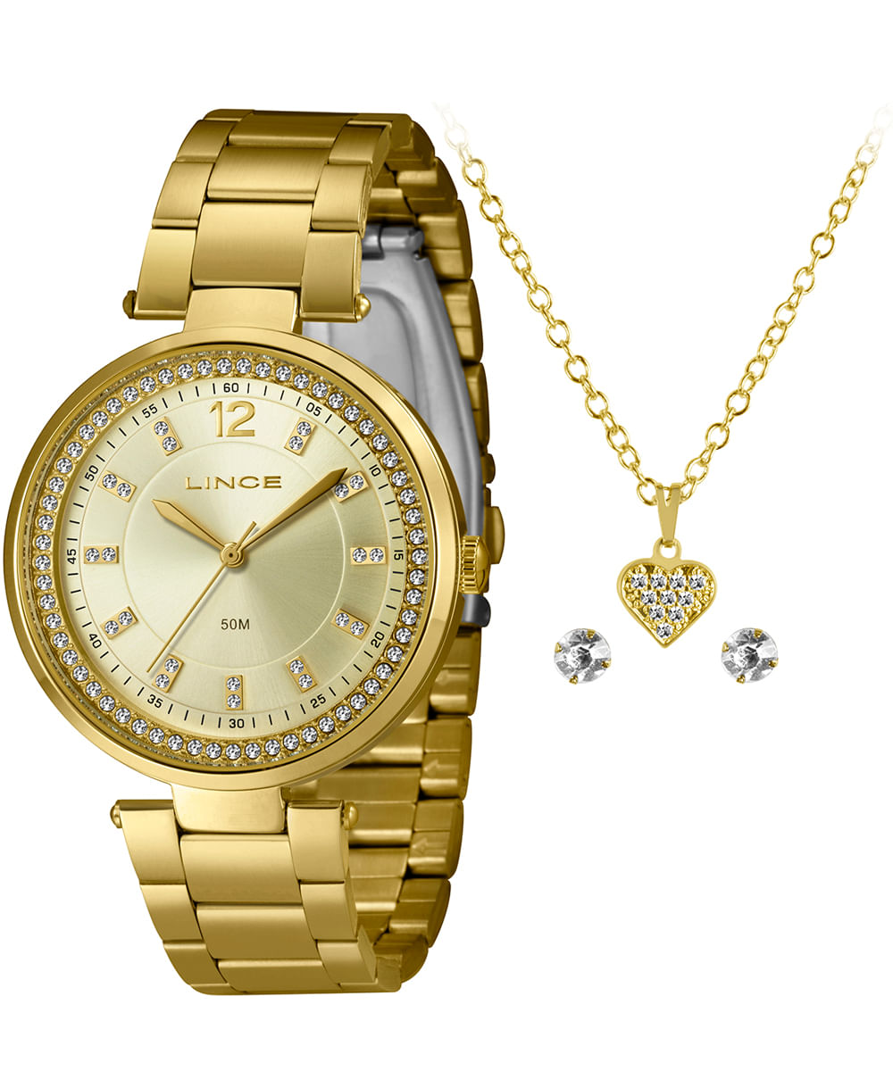 relógio lince na lrgj156l40 kbokc2kx dourado