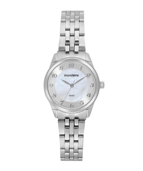 relógio mondaine analógico 32804l0mkne2k1 prateado