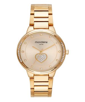 relógio mondaine analógico 32684lpmvde1k dourado