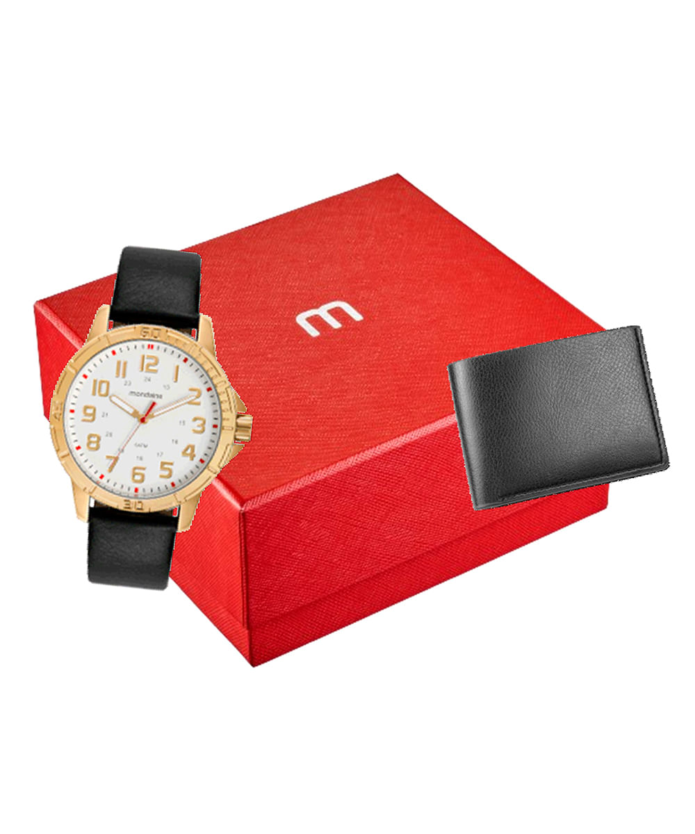 relógio mondaine analógico 99592gpmvdh3k dourado