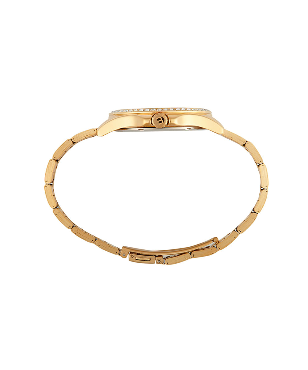 relógio mondaine analógico 32837lpmvde1k dourado