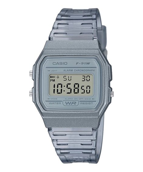 relógio casio digital f91ws8df azul