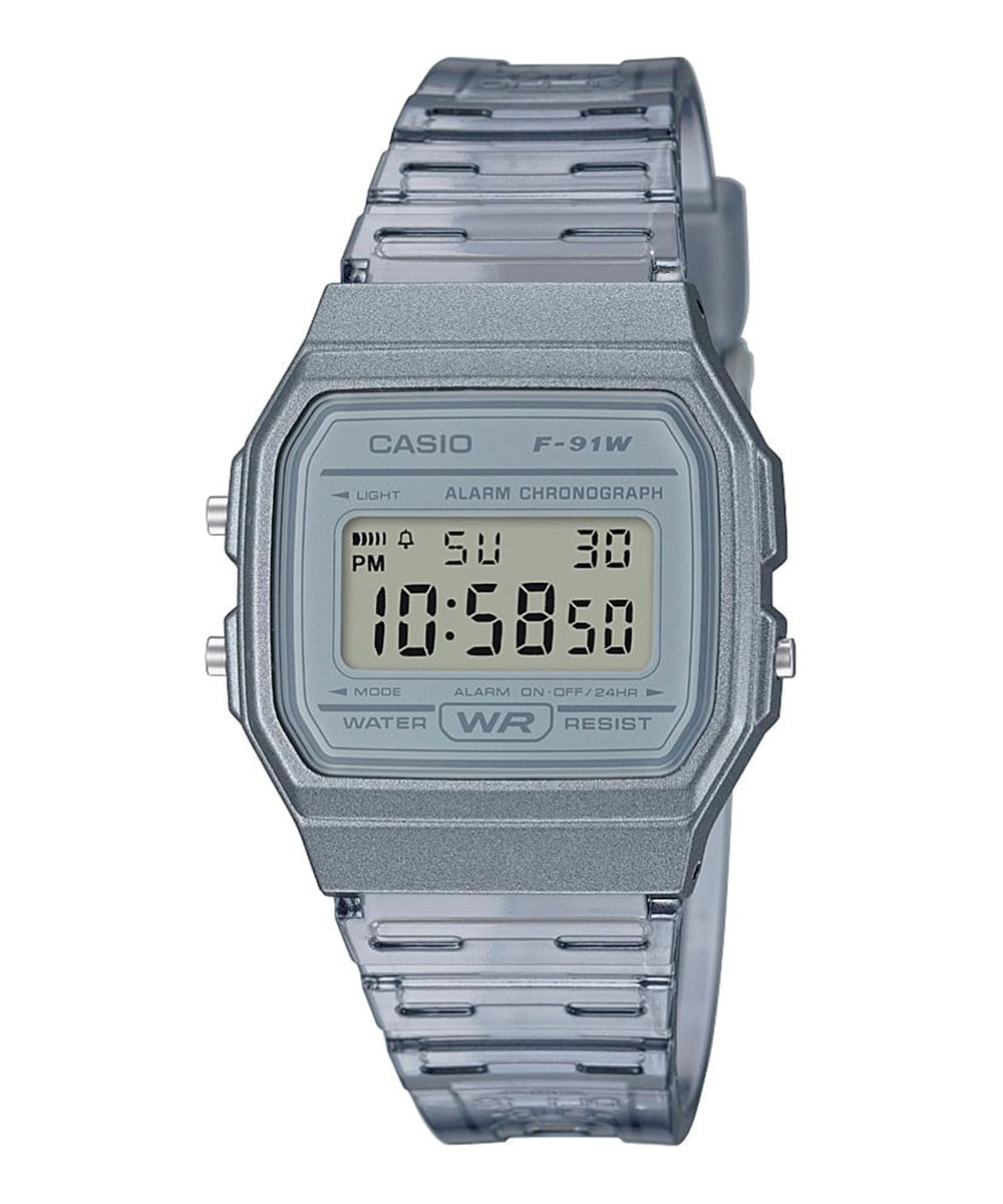 relógio casio digital f91ws8df azul