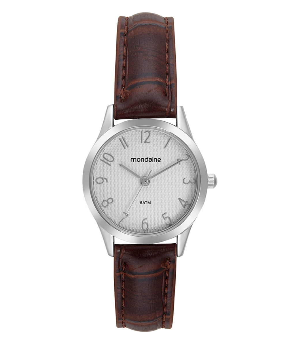 relógio mondaine analógico 32794l0mknh2k1 prateado