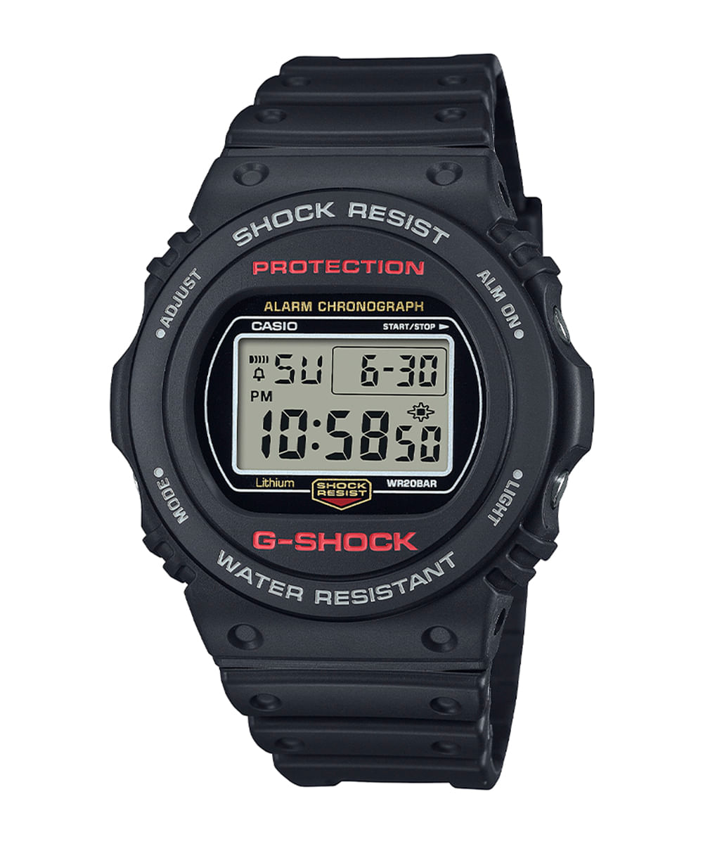 relógio casio digital dw5750ue1dr preto