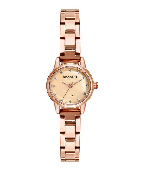 relógio mondaine analógico 32531lpmvre2k rosa