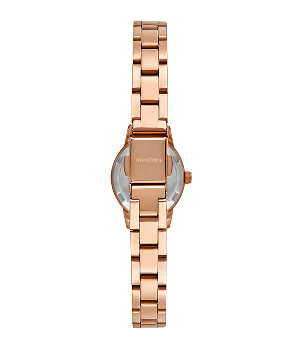 relógio mondaine analógico 32531lpmvre2k rosa