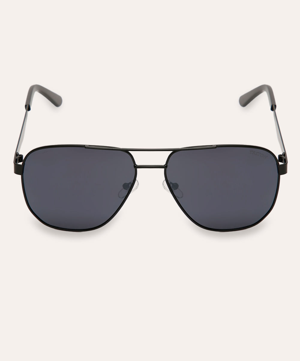 óculos de sol aviador triton preto