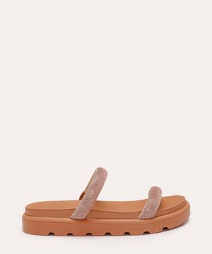 rasteirinha flatform vizzano bege