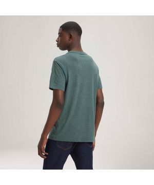 Camiseta Levi's Graphic Crewneck Verde Manga Curta